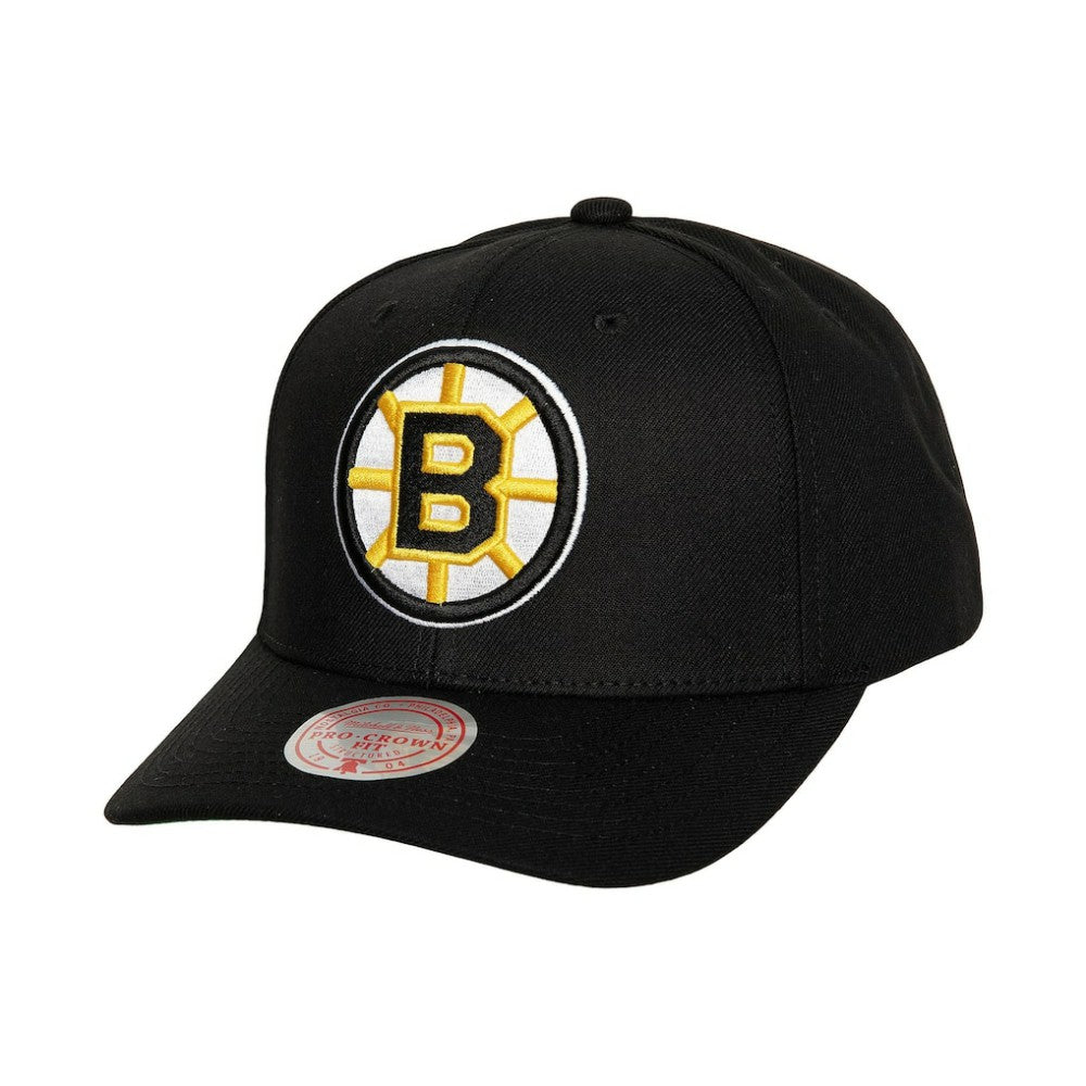 Boston Bruins Mitchell & Ness Team Ground Pro Adjustable Hat Sale