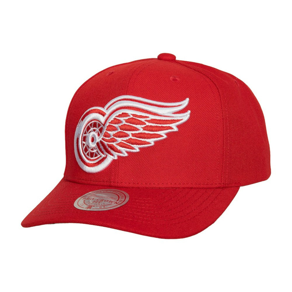 Detroit Red Wings Mitchell & Ness Team Ground Pro Adjustable Hat Online
