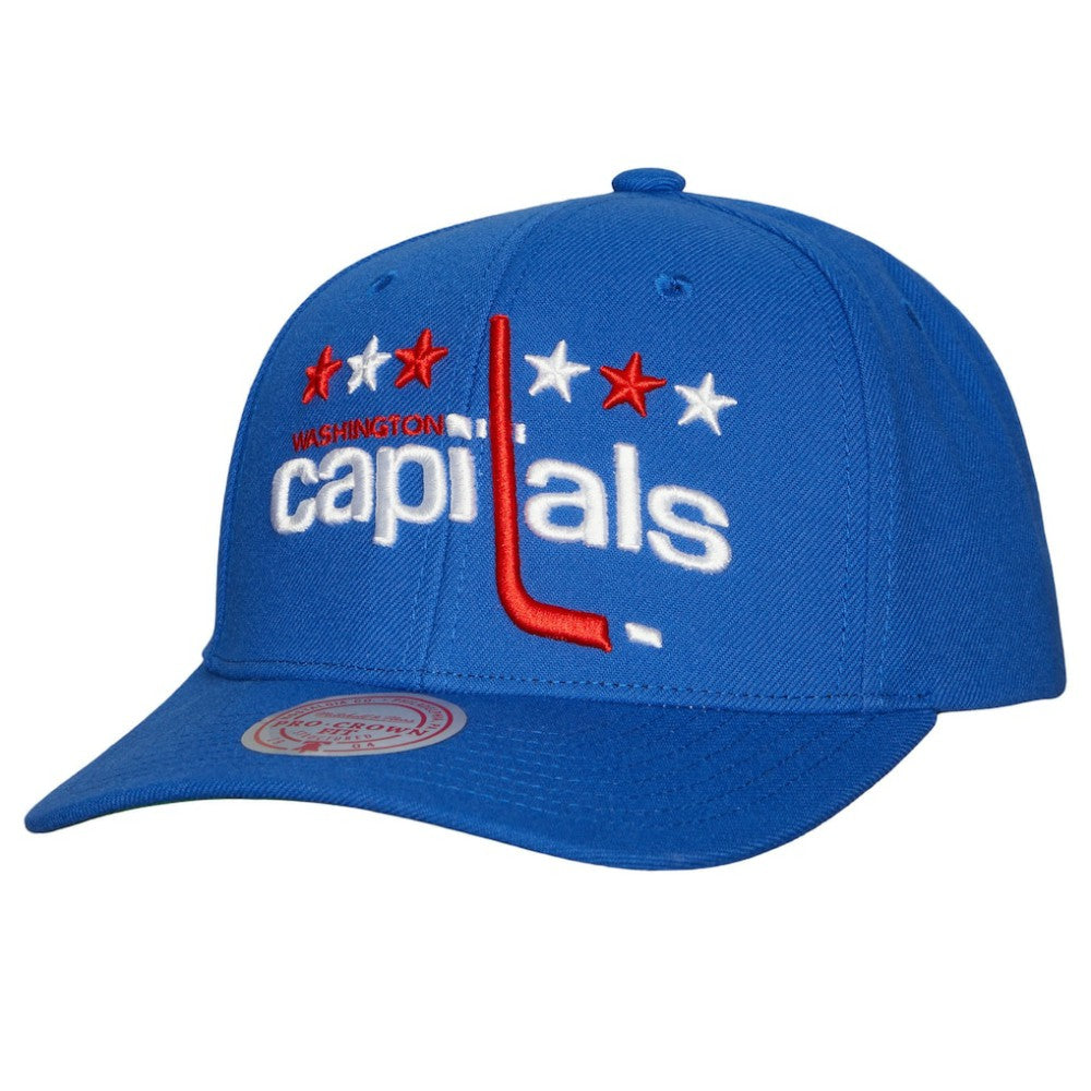Washington Capitals Mitchell & Ness Team Ground Pro Adjustable Hat Discount
