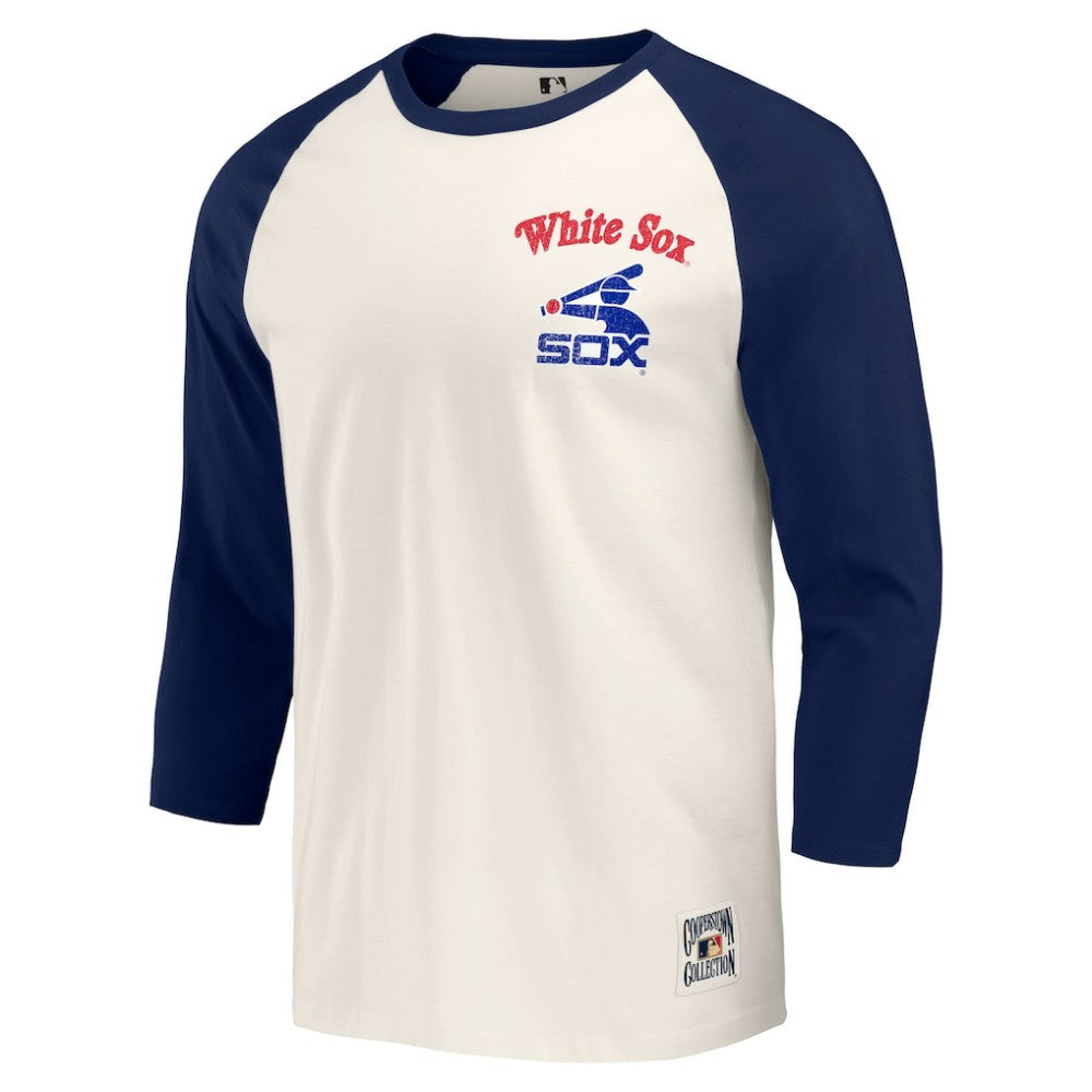 Chicago White Sox Darius Rucker Collection by Fanatics Cooperstown Collection Raglan 3/4-Sleeve T-Shirt | MLB Shop