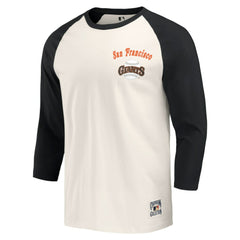 San Francisco Giants Darius Rucker Collection by Fanatics Cooperstown Collection Raglan 3/4-Sleeve T-Shirt | MLB On Sale