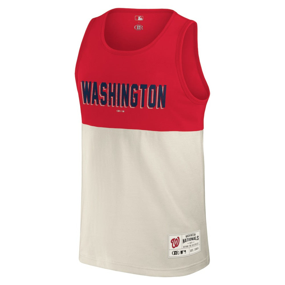 Washington Nationals Darius Rucker Collection by Fanatics Colorblock Tank Top | MLB Online