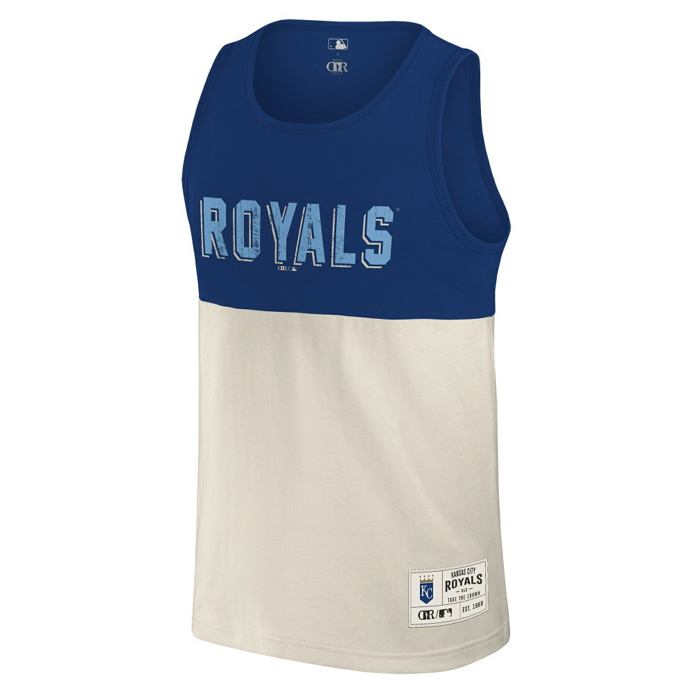 Kansas City Royals Darius Rucker Collection by Fanatics Colorblock Tank Top | MLB New