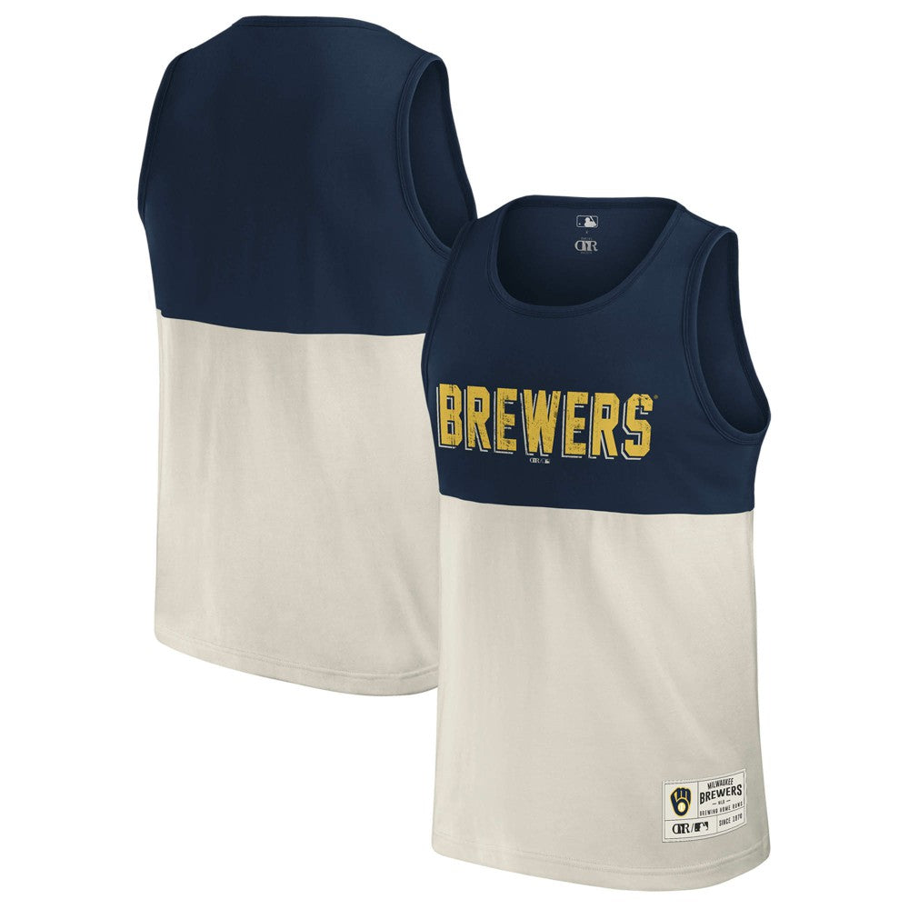 Milwaukee Brewers Darius Rucker Collection by Fanatics Colorblock Tank Top | MLB Near me
