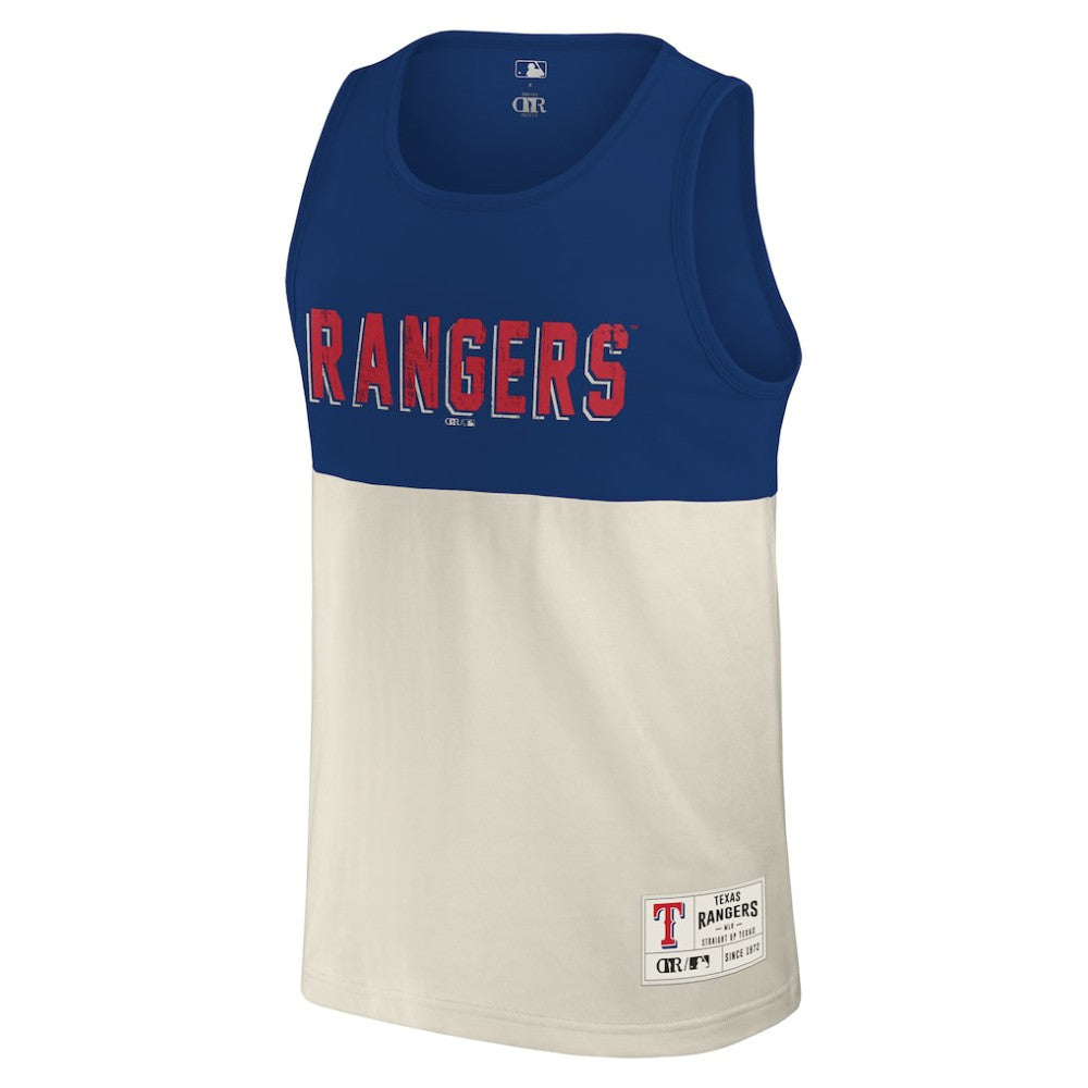 Texas Rangers Darius Rucker Collection by Fanatics Colorblock Tank Top | MLB New