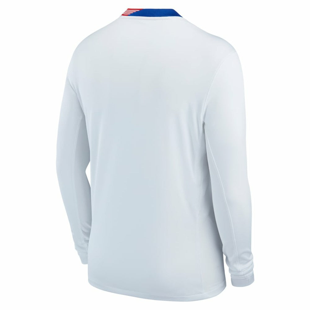 USMNT 2024 Home Replica Long Sleeve Jersey White - Nike