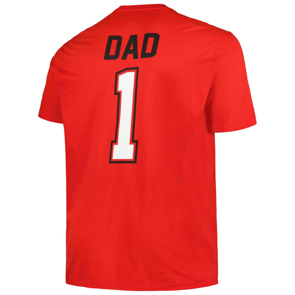 Cincinnati Reds Profile Big & Tall #1 Dad T-Shirt | MLB Discount