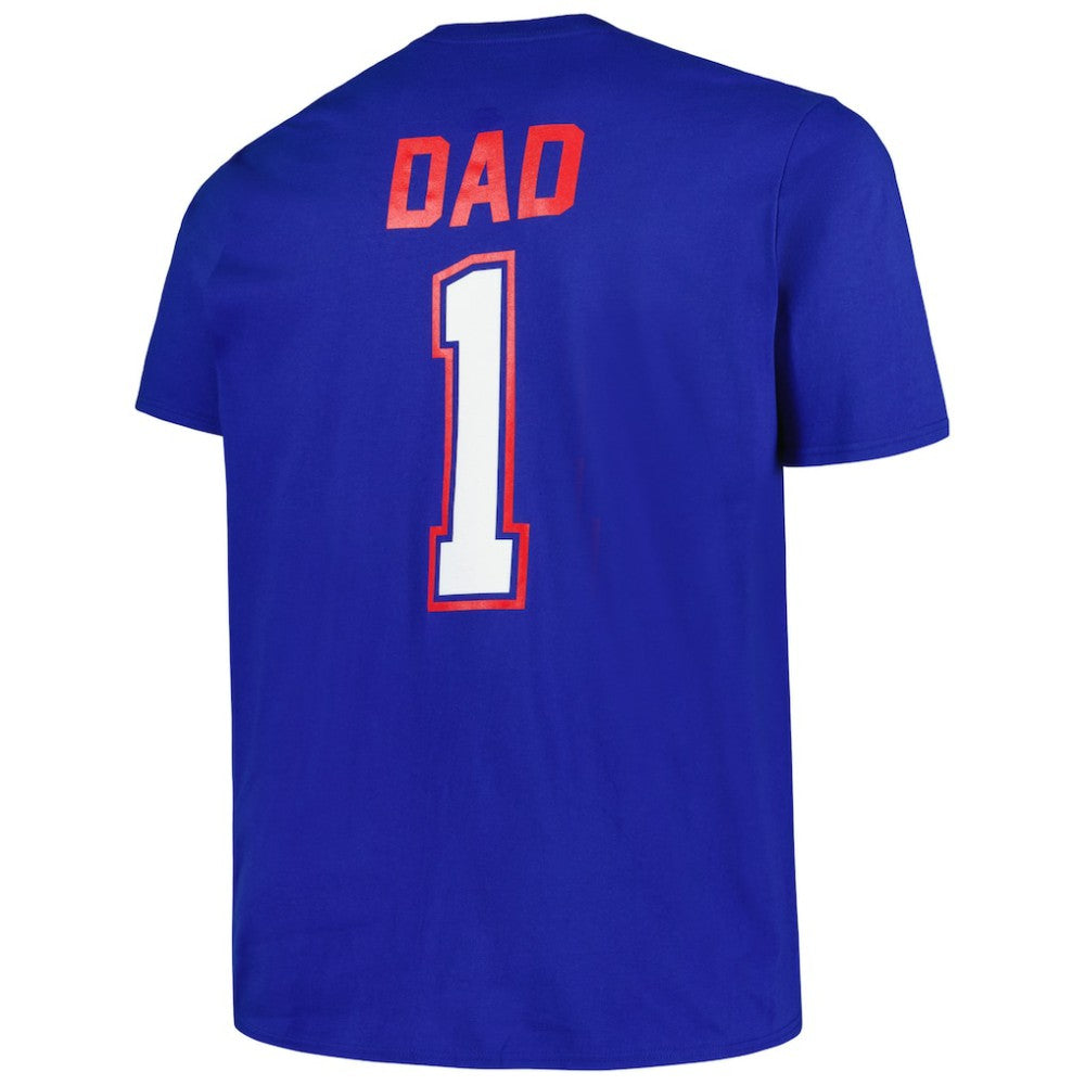 Texas Rangers Profile Big & Tall #1 Dad T-Shirt | MLB US