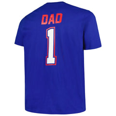 Texas Rangers Profile Big & Tall #1 Dad T-Shirt | MLB US