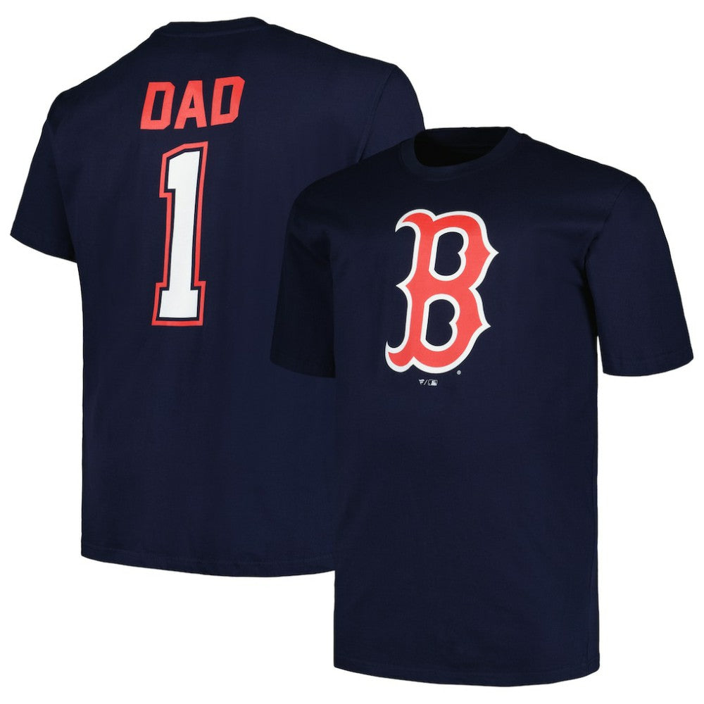 Boston Red Sox Profile Big & Tall #1 Dad T-Shirt | MLB Online
