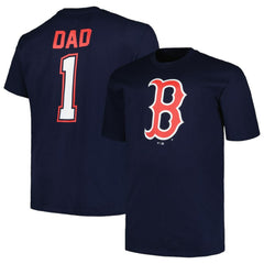 Boston Red Sox Profile Big & Tall #1 Dad T-Shirt | MLB Online