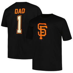 San Francisco Giants Profile Big & Tall #1 Dad T-Shirt | MLB New