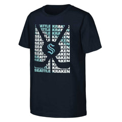 Seattle Kraken Youth Box T-Shirt Outlet