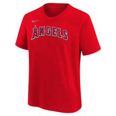 Mike Trout Los Angeles Angels Nike Youth Name & Number T-Shirt | MLB Outlet