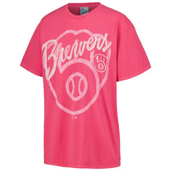 Milwaukee Brewers '47 Women's Dopamine Tradition T-Shirt | MLB Discount