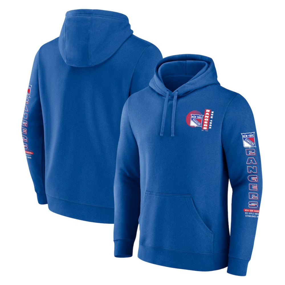New York Rangers Fanatics Revolution Pullover Hoodie For Sale