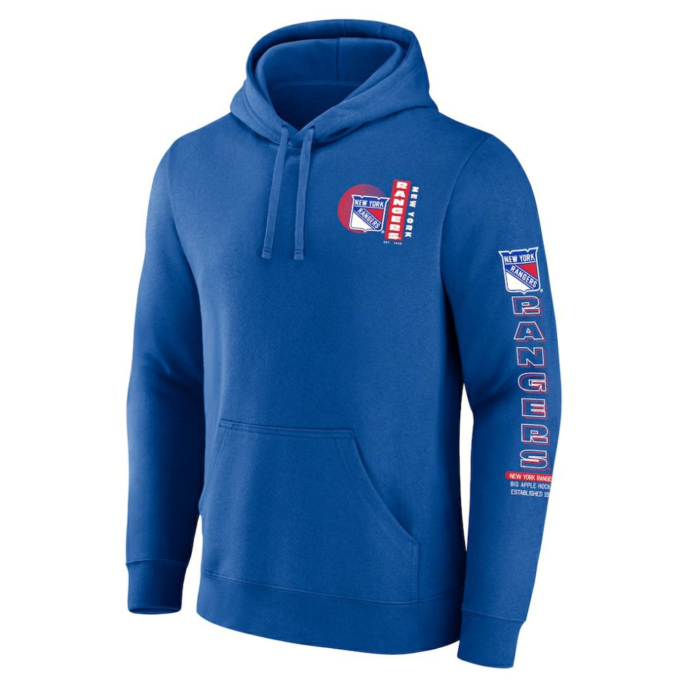 New York Rangers Fanatics Revolution Pullover Hoodie For Sale