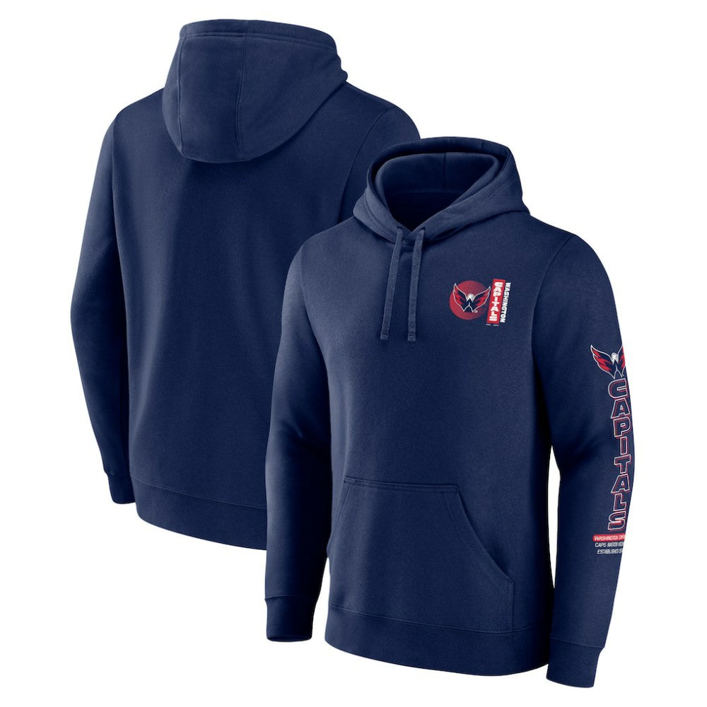 Washington Capitals Fanatics Revolution Pullover Hoodie On Sale