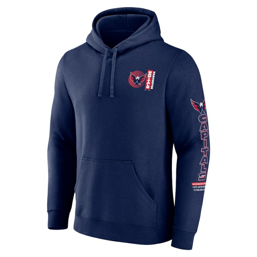 Washington Capitals Fanatics Revolution Pullover Hoodie On Sale