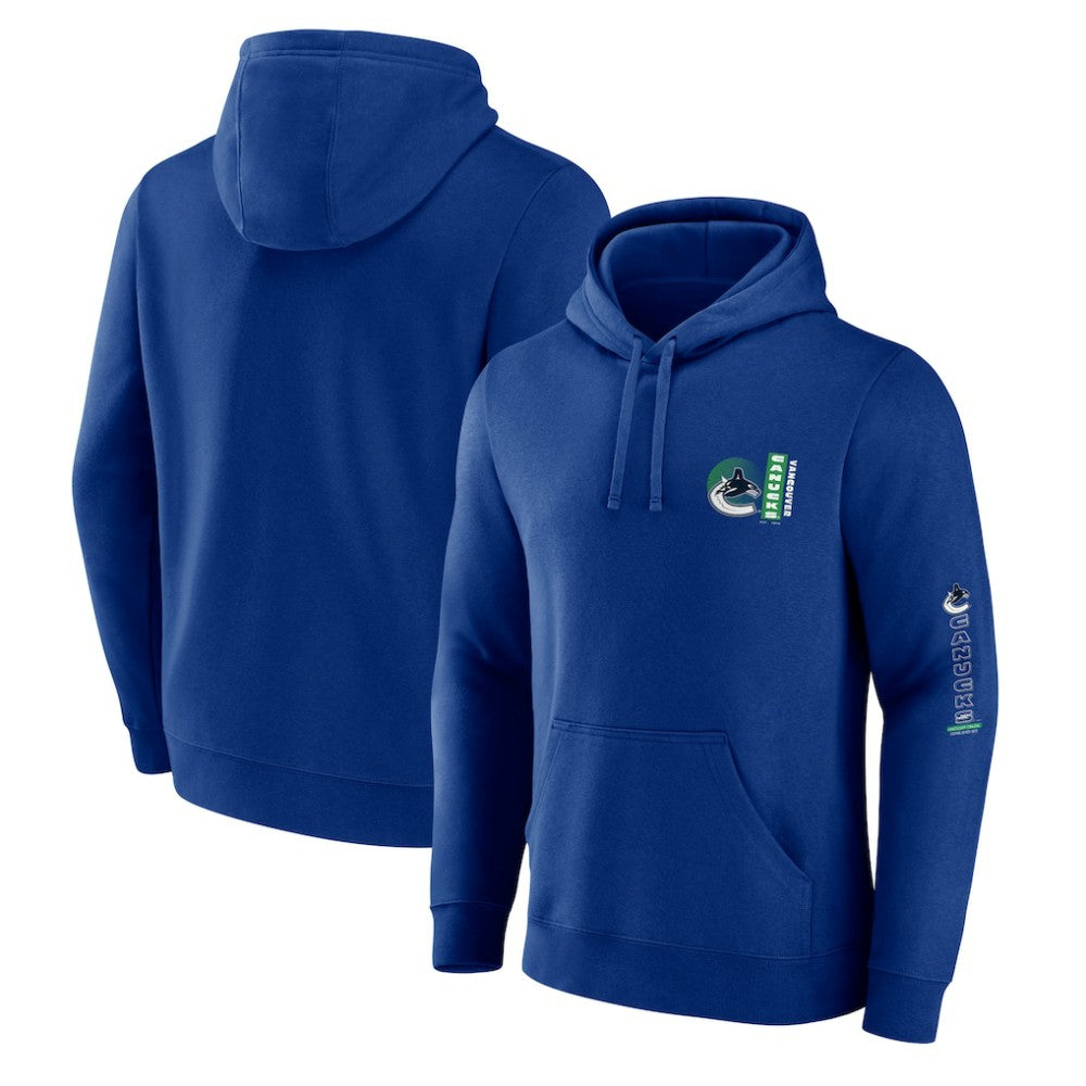 Vancouver Canucks Fanatics Revolution Pullover Hoodie Sale