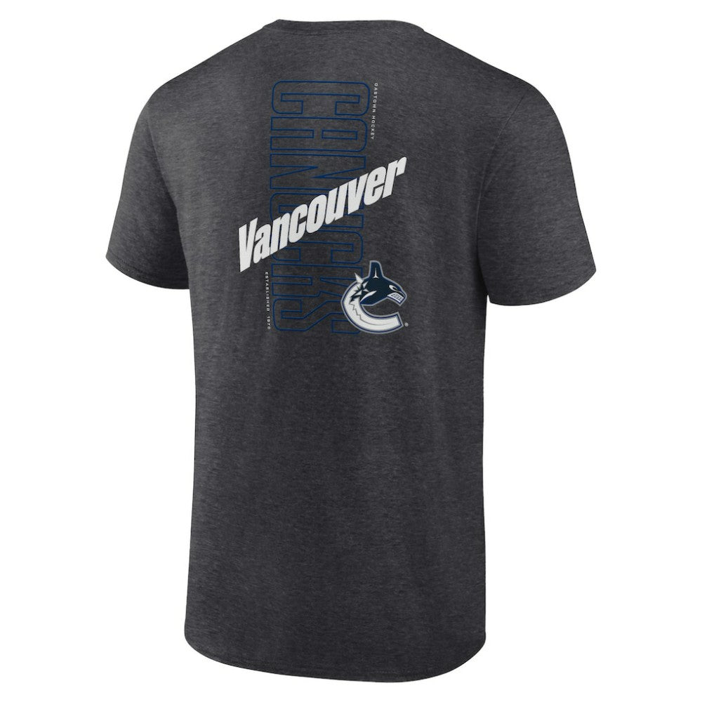 Vancouver Canucks Fanatics Backbone T-Shirt Outlet