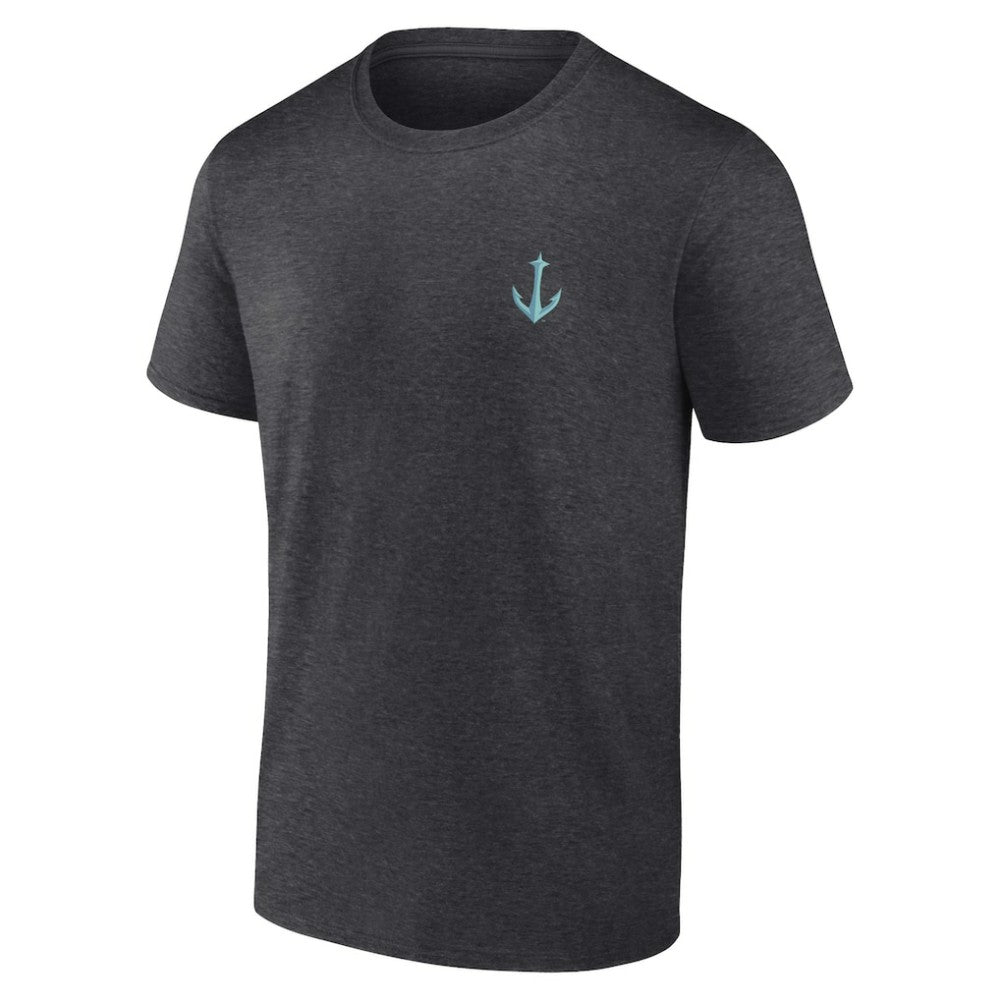 Seattle Kraken Fanatics Backbone T-Shirt On Sale