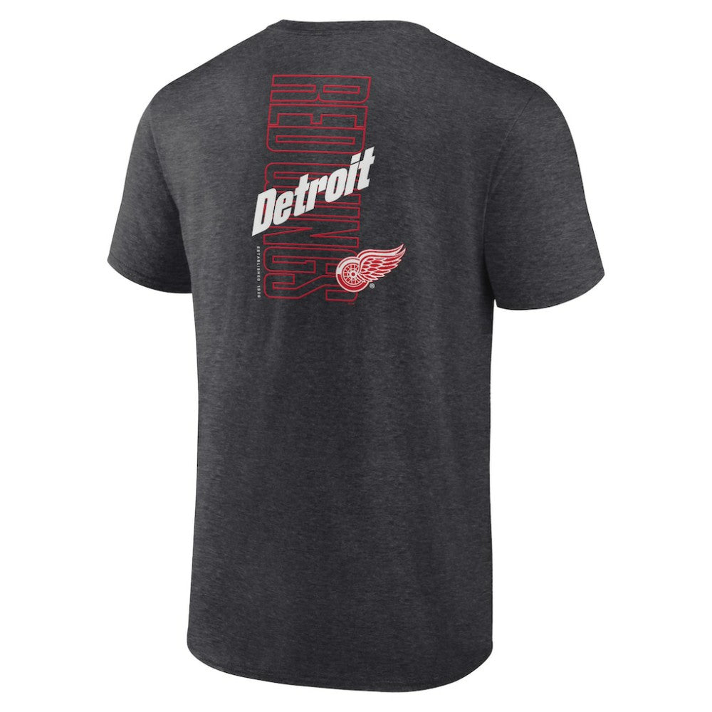 Detroit Red Wings Fanatics Backbone T-Shirt Discount