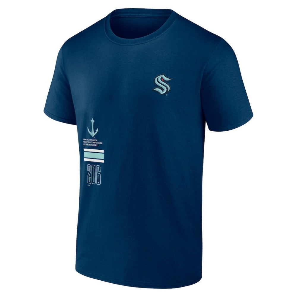 Seattle Kraken Fanatics Represent T-Shirt On Sale