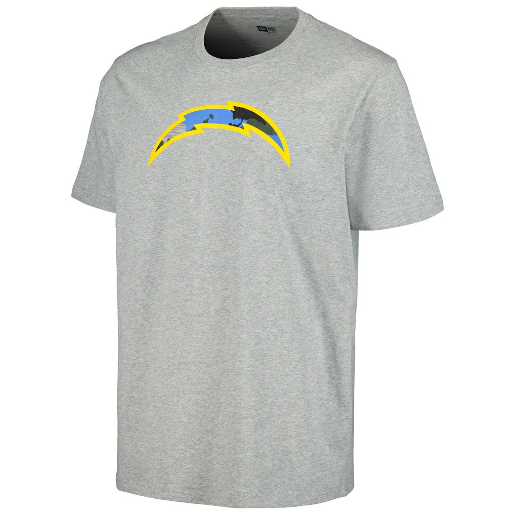 Los Angeles Chargers New Era Camo Logo T-Shirt
