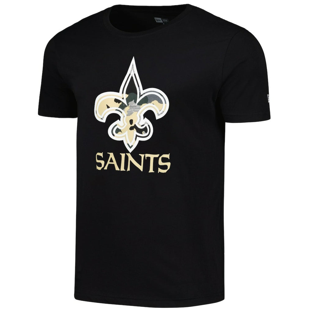 New Orleans Saints New Era Camo Logo T-Shirt