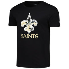 New Orleans Saints New Era Camo Logo T-Shirt