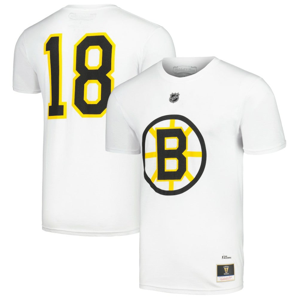 Willie O'Ree Boston Bruins Mitchell & Ness Name & Number T-Shirt Discount