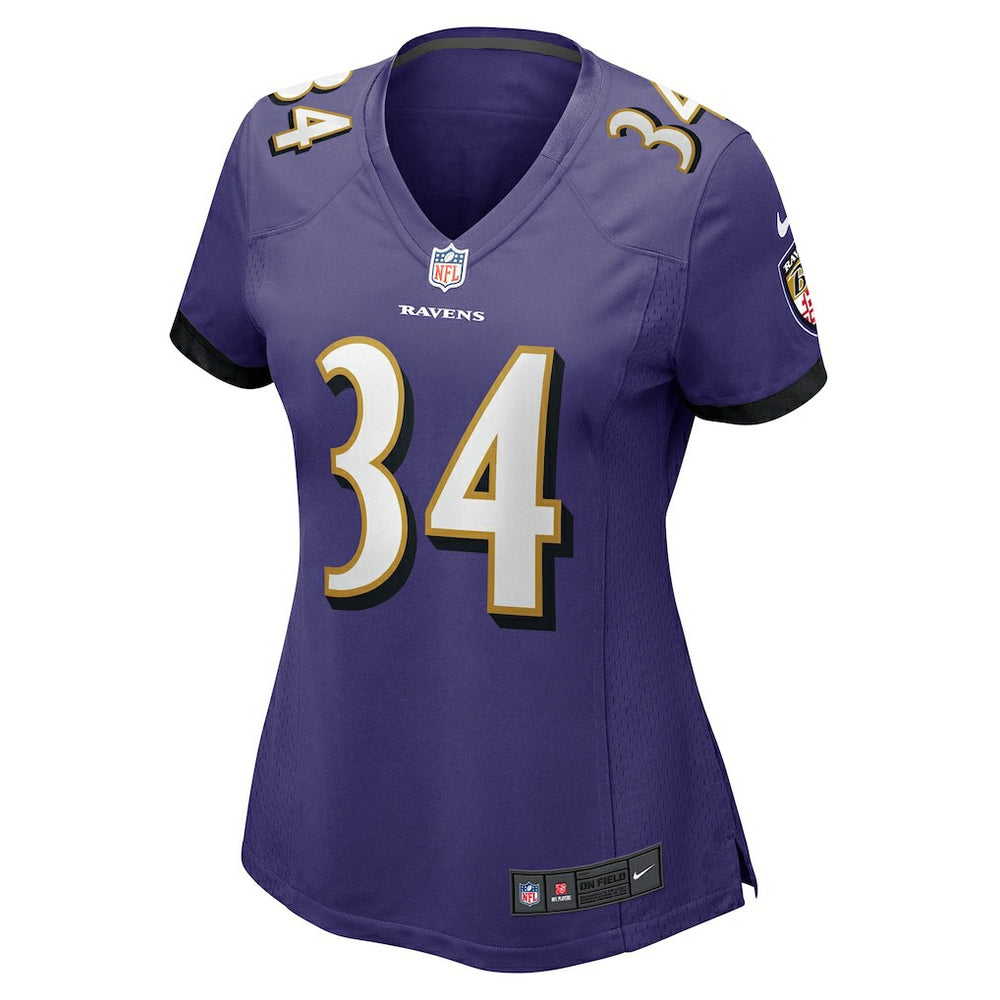 Baltimore Ravens Nike Keaton Mitchell  Women's Game Jersey
