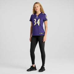 Baltimore Ravens Nike Keaton Mitchell  Women's Game Jersey