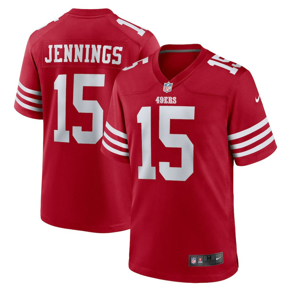 San Francisco 49ers Nike Jauan Jennings  Game Jersey