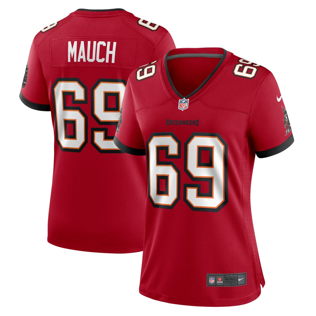 Tampa Bay Buccaneers Nike Cody Mauch  Women's Game Jersey
