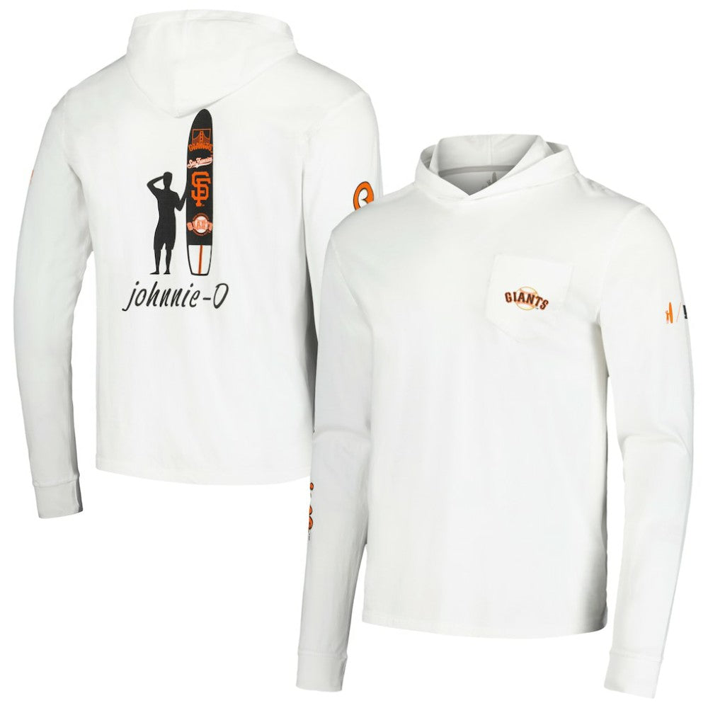 San Francisco Giants johnnie-O Eddie Long Sleeve Hoodie T-Shirt | MLB New