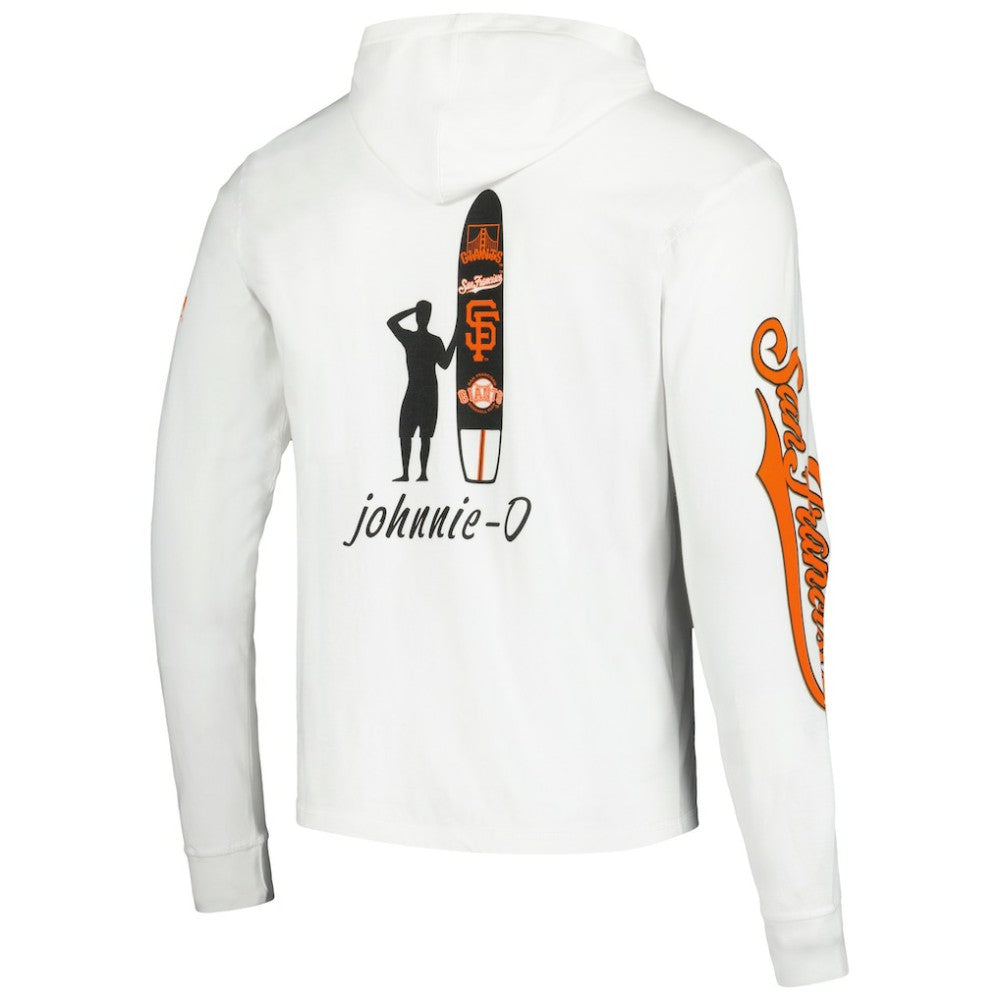 San Francisco Giants johnnie-O Eddie Long Sleeve Hoodie T-Shirt | MLB New