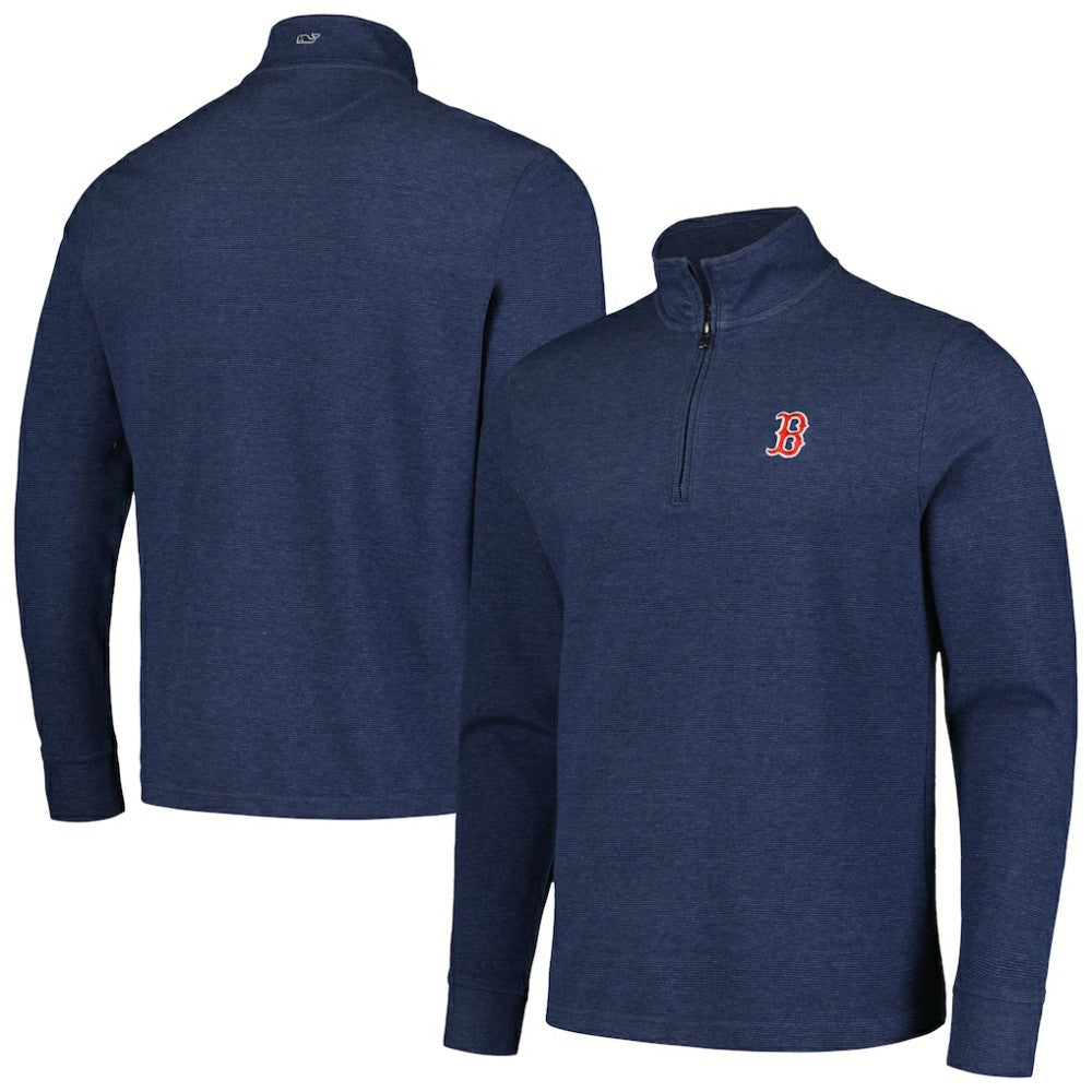 Boston Red Sox Vineyard Vines Saltwater Quarter-Zip Jacket | MLB On Sale