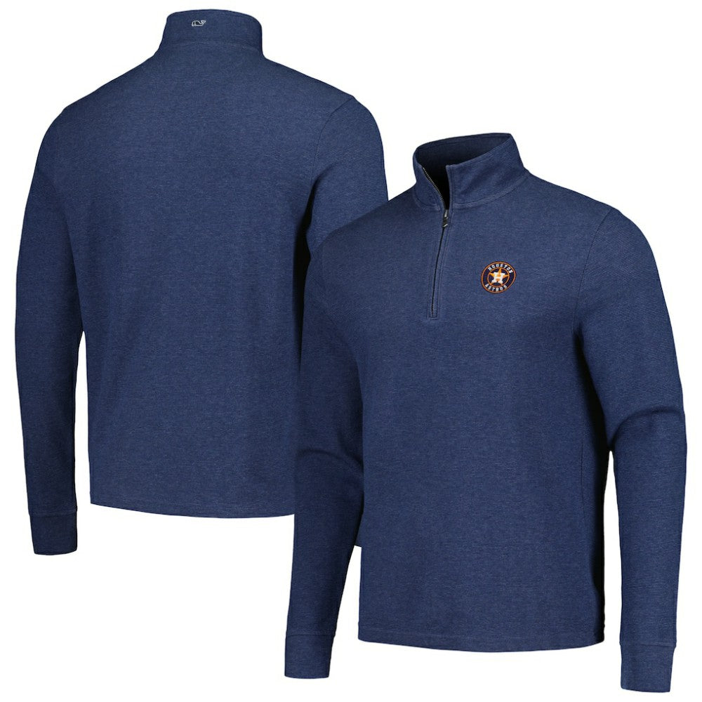 Houston Astros Vineyard Vines Saltwater Quarter-Zip Jacket | MLB For sale