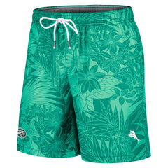 New York Jets Tommy Bahama Santiago Palms Board Shorts