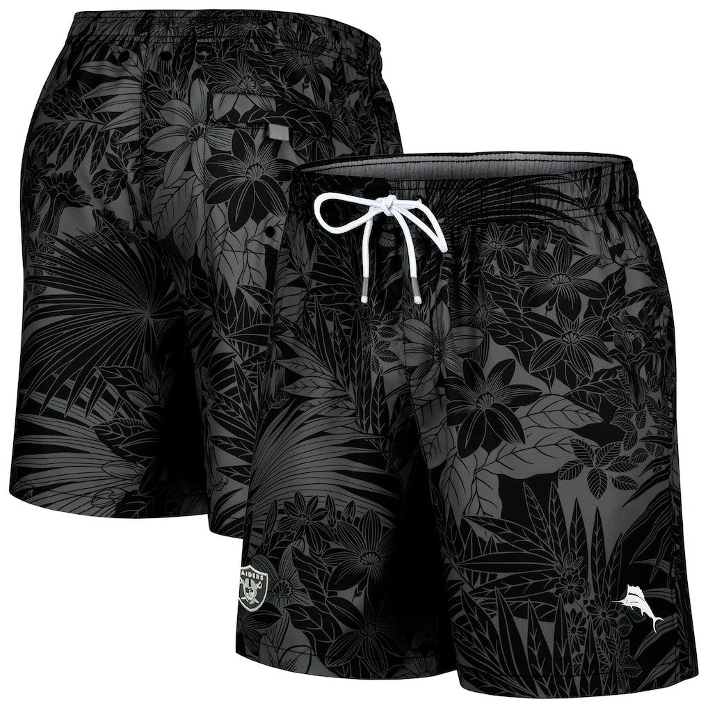 Las Vegas Raiders Tommy Bahama Santiago Palms Board Shorts
