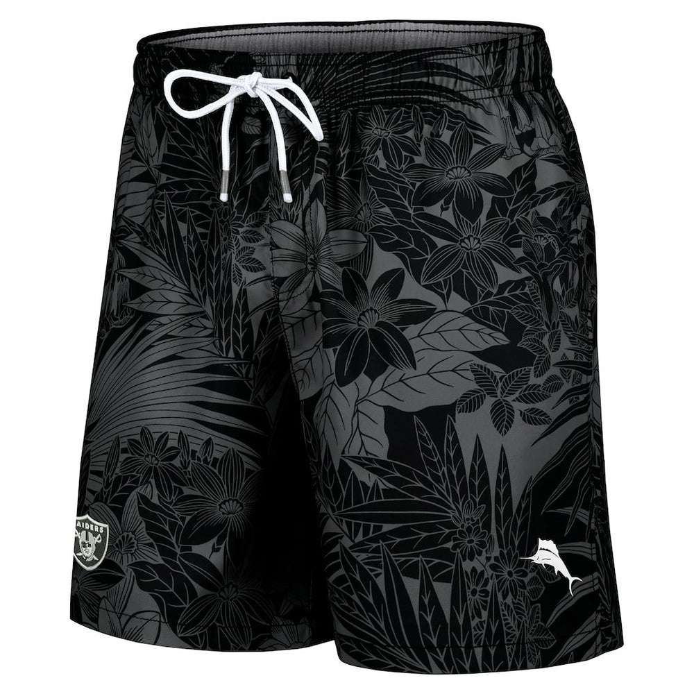 Las Vegas Raiders Tommy Bahama Santiago Palms Board Shorts