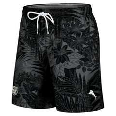 Las Vegas Raiders Tommy Bahama Santiago Palms Board Shorts