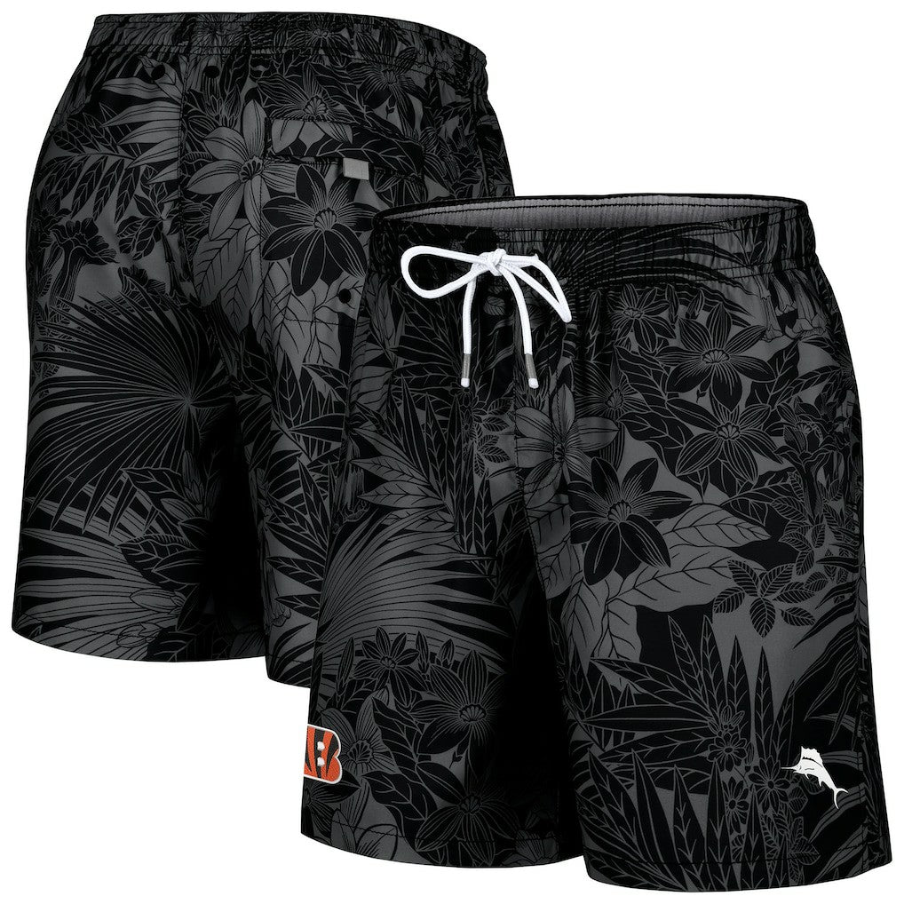 Cincinnati Bengals Tommy Bahama Santiago Palms Board Shorts