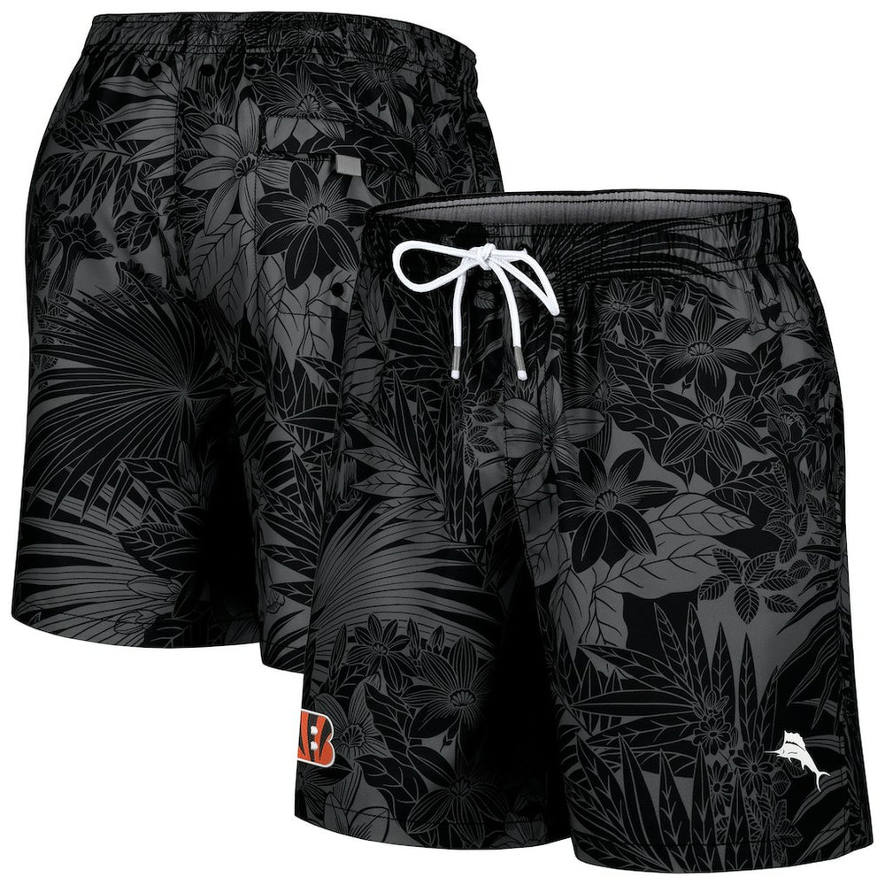 Cincinnati Bengals Tommy Bahama Santiago Palms Board Shorts