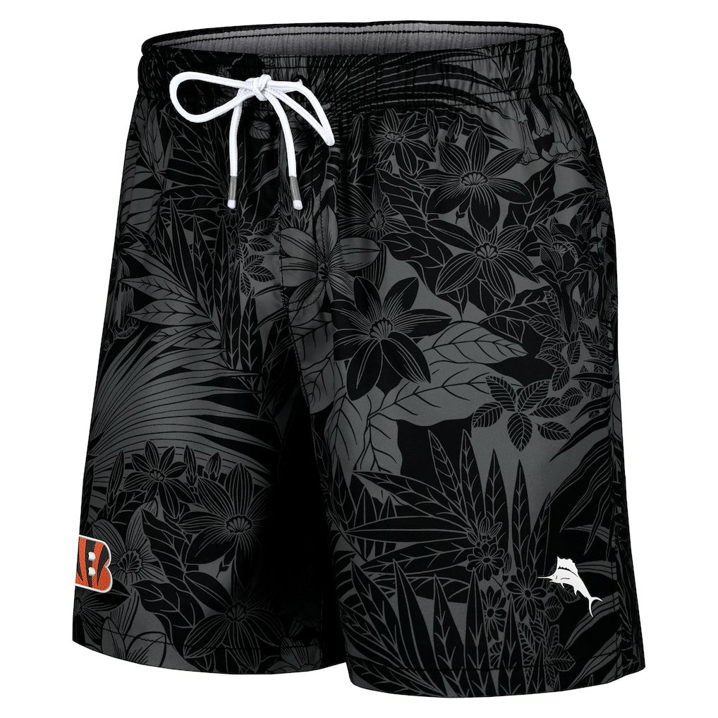 Cincinnati Bengals Tommy Bahama Santiago Palms Board Shorts