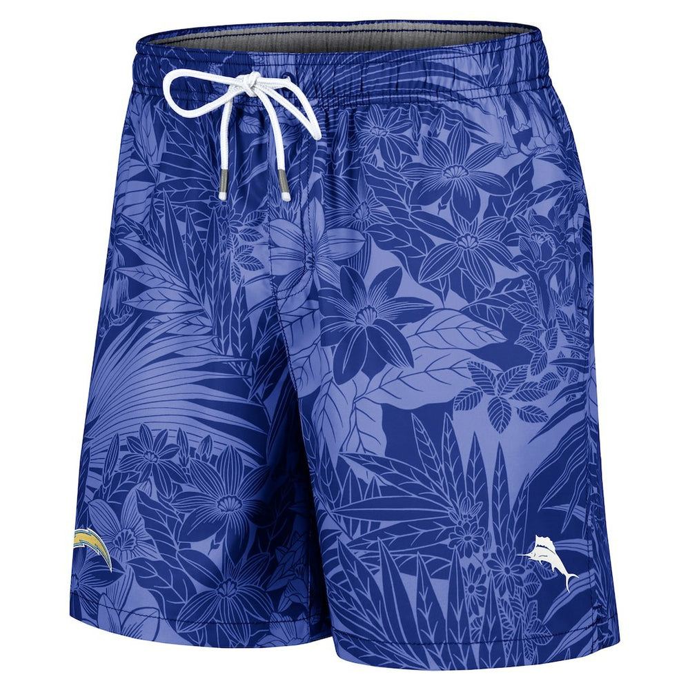 Los Angeles Chargers Tommy Bahama Santiago Palms Board Shorts