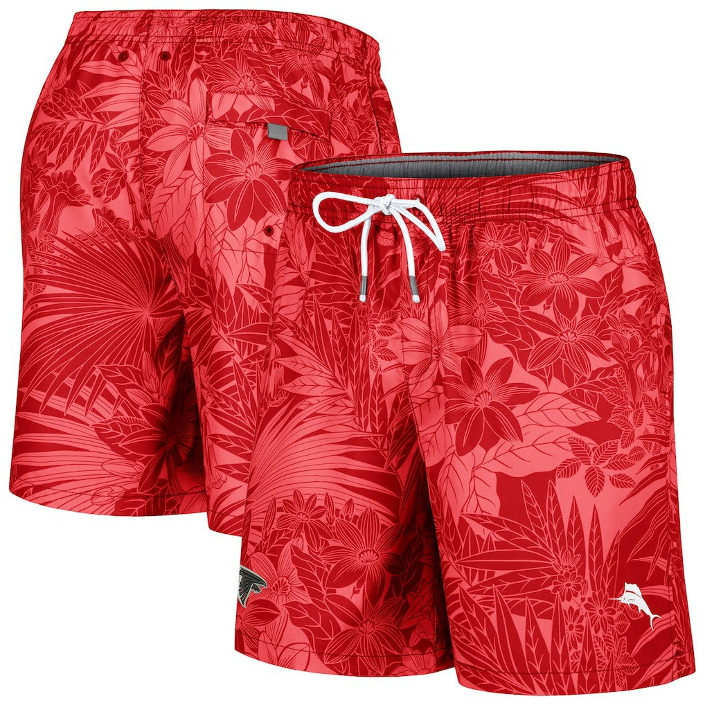Atlanta Falcons Tommy Bahama Santiago Palms Board Shorts