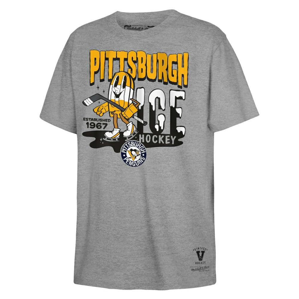 Pittsburgh Penguins Mitchell & Ness Youth Ice Hockey T-Shirt Sale
